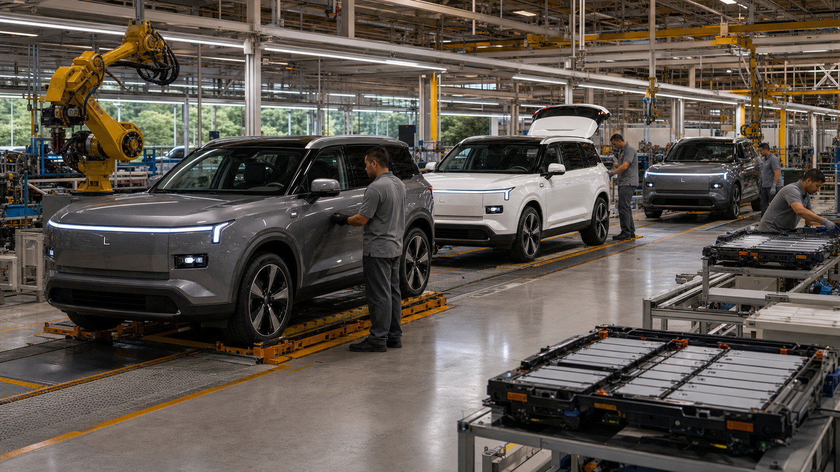 LUMA ÍRIS assembly line in Campinas